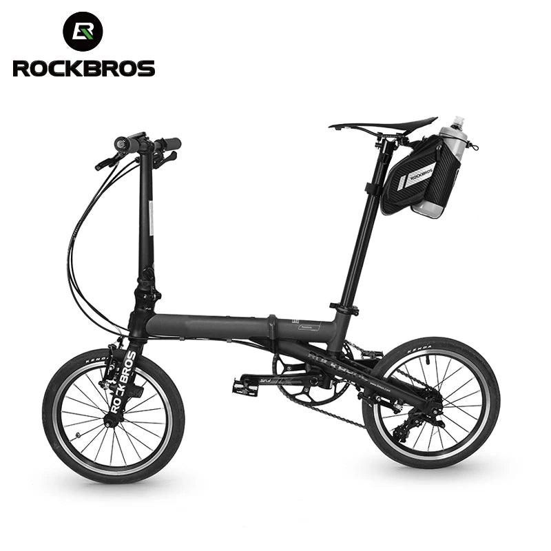 ROCKBROS 1.5L Bicycle Bag Water Repellent Durable Reflective MTB Road Bike With Water Bottle Pocket Bike Bag Accessories