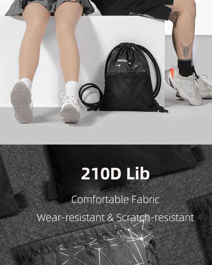 ROCKBROS Men Women Gym Bag Drawstring High Capacity Backpack Outdoor Sports Training Cycling Storage Bag Multipurpose Yoga Bag