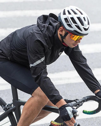 ROCKBROS Cycling Jacket Bicycle Men Jersey Breathable Clothing MTB Women Windproof Reflective Quick Dry Coat Sports Equipment