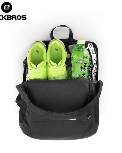 ROCKBROS Portable Sports Backpack Rainproof Foldable Bags Hiking Camping Cycling Bicycle Bike Bags Men Women Package Travel Bag
