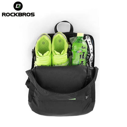 ROCKBROS Portable Sports Backpack Rainproof Foldable Bags Hiking Camping Cycling Bicycle Bike Bags Men Women Package Travel Bag