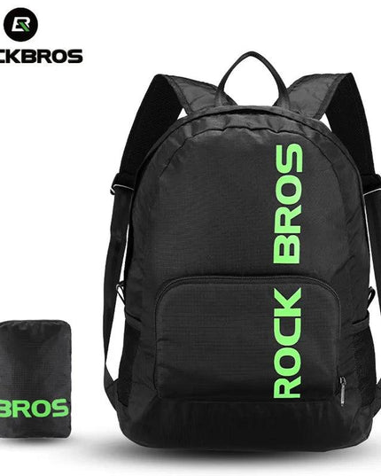 ROCKBROS Portable Sports Backpack Rainproof Foldable Bags Hiking Camping Cycling Bicycle Bike Bags Men Women Package Travel Bag