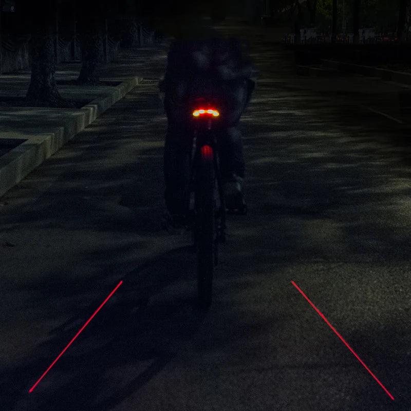 ROCKBROS Bike Tail Light USB Rechargeable Wireless Waterproof MTB Safety Intelligent Remote Control Turn Sign Bicycle Light Lamp