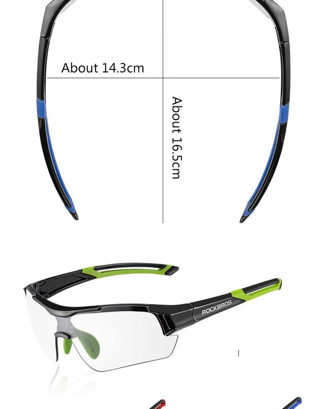 ROCKBROS Photochromic Cycling Sunglasses Bike Glasses Eyewear UV400 MTB Road Bicycle Goggles Women Men Outdoor Sports Fishing