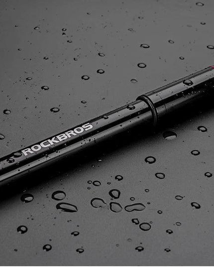 ROCKBROS Bike Bicycle Pump Aluminum Alloy 150PSI/260PSI High Pressure Mini Air Pump For Bike Cycling Tire Inflator MTB