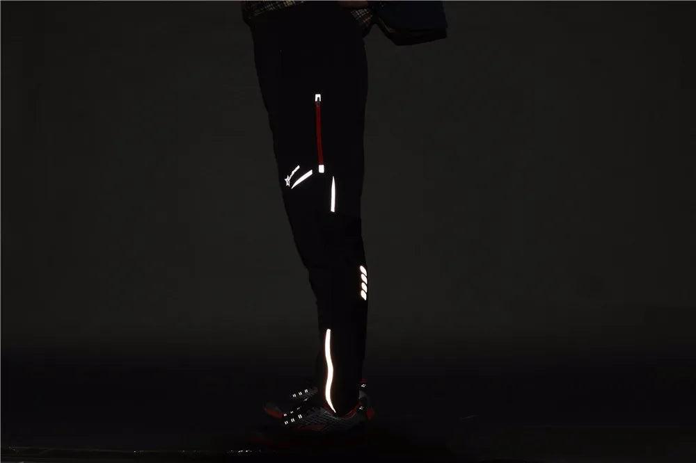 ROCKBROS Bike Cycling Pants Men Women Sport Breathable Summer Reflective Pants Riding  Bicycle Bike Fishing Fitness Trousers