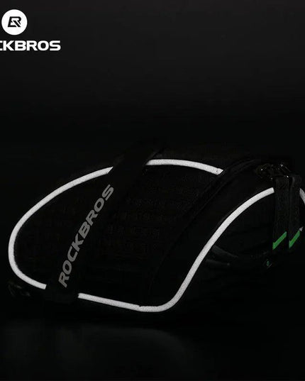 ROCKBROS Bike Bag 3D Shell Rainproof Saddle Bag Reflective Bicycle Bag Shockproof Cycling Rear Seatpost Bag MTB Bike Accessories