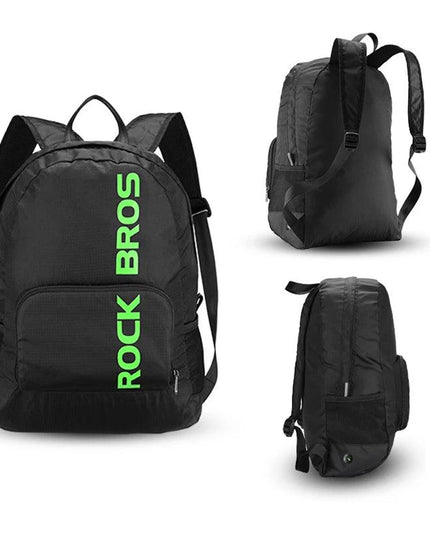 ROCKBROS Portable Sports Backpack Rainproof Foldable Bags Hiking Camping Cycling Bicycle Bike Bags Men Women Package Travel Bag