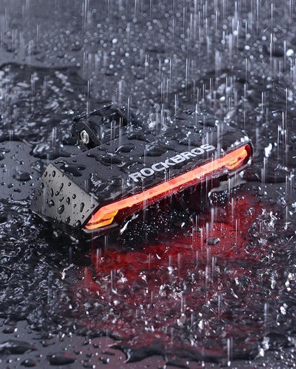 ROCKBROS Bike Tail Light USB Rechargeable Wireless Waterproof MTB Safety Intelligent Remote Control Turn Sign Bicycle Light Lamp