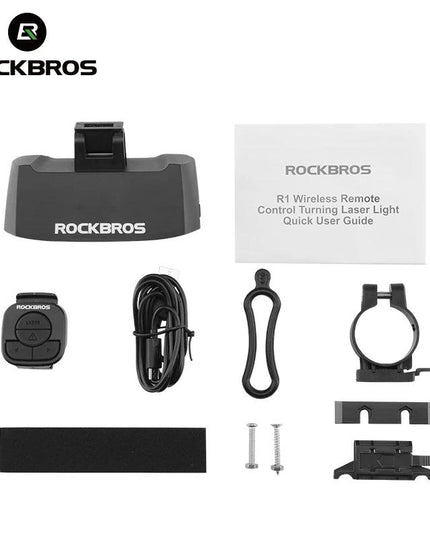 ROCKBROS Bike Tail Light USB Rechargeable Wireless Waterproof MTB Safety Intelligent Remote Control Turn Sign Bicycle Light Lamp