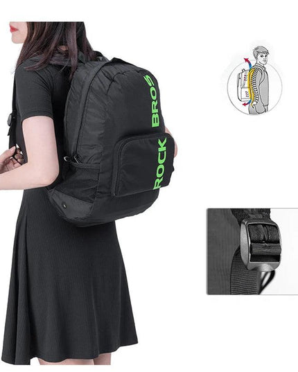 ROCKBROS Portable Sports Backpack Rainproof Foldable Bags Hiking Camping Cycling Bicycle Bike Bags Men Women Package Travel Bag