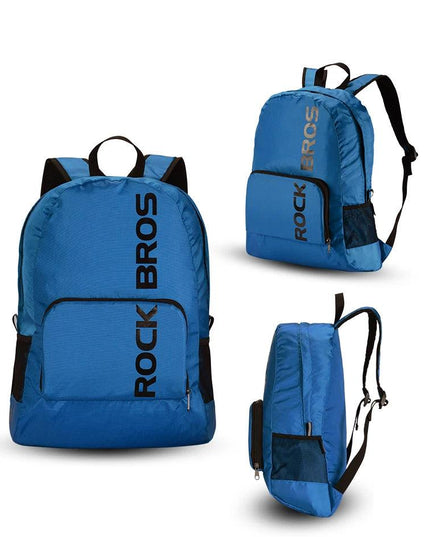 ROCKBROS Portable Sports Backpack Rainproof Foldable Bags Hiking Camping Cycling Bicycle Bike Bags Men Women Package Travel Bag