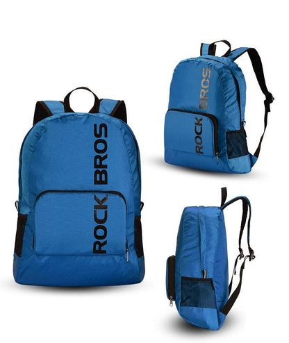 ROCKBROS Portable Sports Backpack Rainproof Foldable Bags Hiking Camping Cycling Bicycle Bike Bags Men Women Package Travel Bag