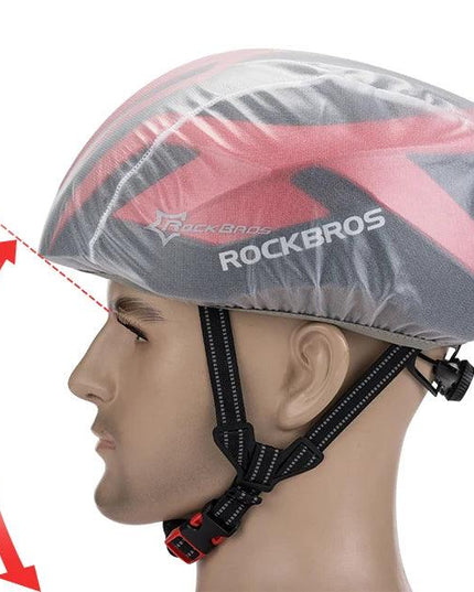 ROCKBROS Windproof  Waterproof Dust-proof Rain Cover MTB Road Bike Bicycle Helmet Cover Cycling Helmets Covers New, 4 Colors