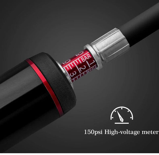 ROCKBROS Bike Bicycle Pump Aluminum Alloy 150PSI/260PSI High Pressure Mini Air Pump For Bike Cycling Tire Inflator MTB