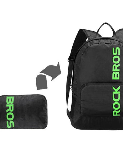 ROCKBROS Portable Sports Backpack Rainproof Foldable Bags Hiking Camping Cycling Bicycle Bike Bags Men Women Package Travel Bag