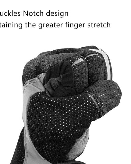 ROCKBROS Touch Screen Cycling Gloves Autumn Winter Thermal Windproof Bicycle Gloves Keep Warm Thick Sport Glove Bike Accessories