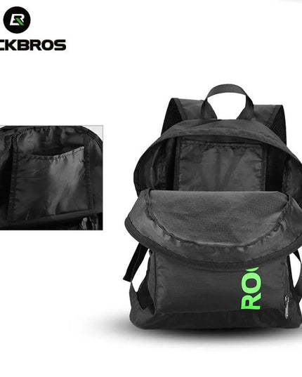 ROCKBROS Portable Sports Backpack Rainproof Foldable Bags Hiking Camping Cycling Bicycle Bike Bags Men Women Package Travel Bag