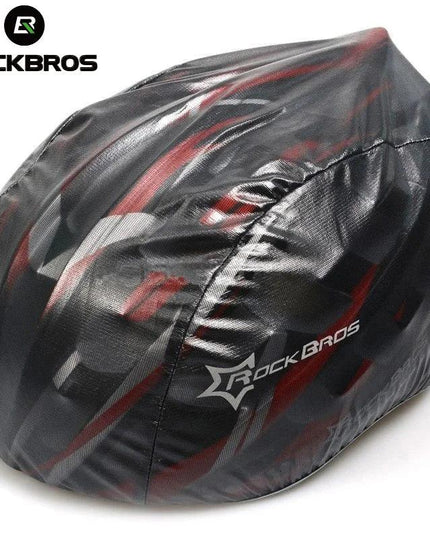 ROCKBROS Windproof  Waterproof Dust-proof Rain Cover MTB Road Bike Bicycle Helmet Cover Cycling Helmets Covers New, 4 Colors