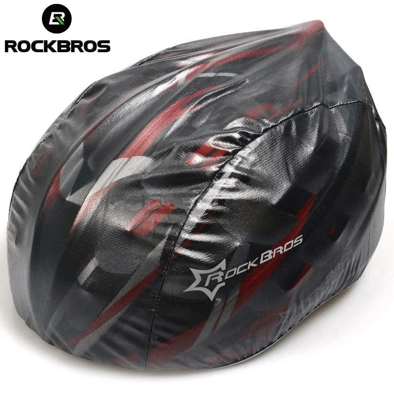 ROCKBROS Windproof  Waterproof Dust-proof Rain Cover MTB Road Bike Bicycle Helmet Cover Cycling Helmets Covers New, 4 Colors