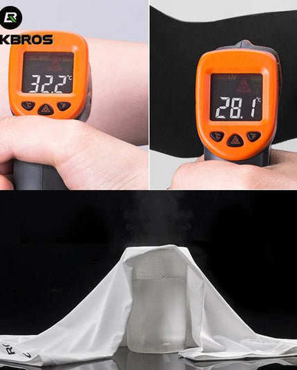 ROCKBROS Summer Face Scarf Neck Sun Protection Silk Cycling Headwear Motorcycle Scooter MTB Road Cycling Mask Breathable Bandana