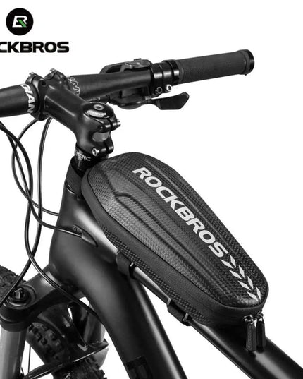 ROCKBROS Hard Shell Front Frame Scooter Hanging Bag Waterproof MTB Road Bike Folding Bag Multifunctional Electric Bicycle Bag