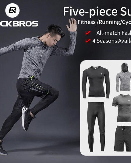 ROCKBROS Cycling Base Layer Long Sleeve Warm Bike Underwear Fleece Sports Bike Shirt Keep Warm Racing Bicycle Shirt