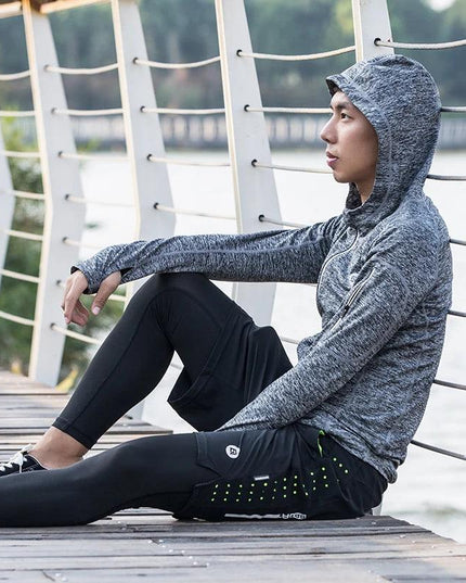 ROCKBROS Bicycle Jacket Unisex Bike Sweat-absorbent  Jersey Breathable Training Coat Quick Dry Sports Clothes Cycling Equipment