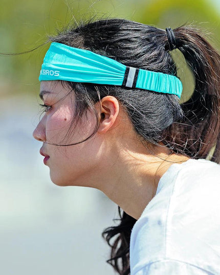 ROCKBROS Sport Headband Cycling Running Sweatband Fitness Yoga Gym Headscarf Sweat Hair Band Bandage Men Women Elastic Head Band