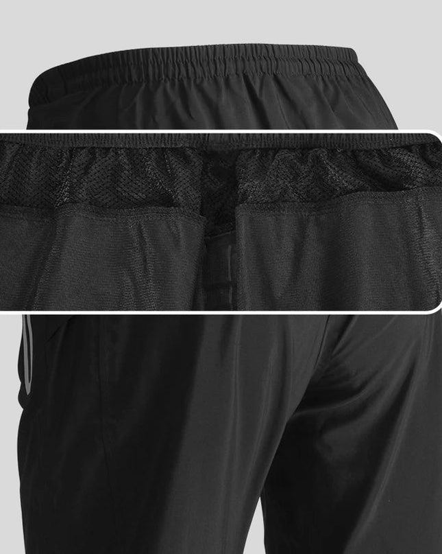 ROCKBROS Cycling Pants Waterproof Men Women Breathable Trousers Bike Pants Anti-sweat Clothings Elastic Sport Fitness Bike Pants