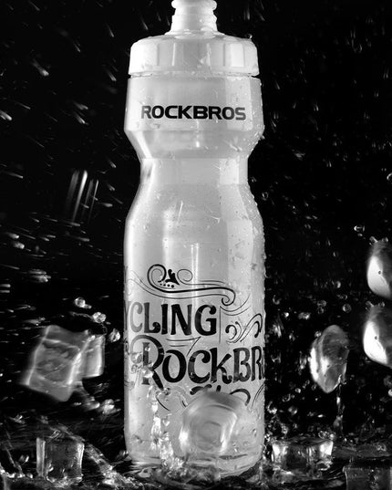 ROCKBROS Bicycle Bottle Mountain Bike Water Drink Bottle Outdoor Sports Plastic Portable Large Capacity Cycling Water Bottle