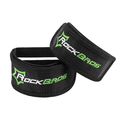 ROCKBROS Bike Pedal Cover Cycling Pedal Foot Strap Ultralight Anti-slip Pedal Belt High Strength Double-side Bicycle Accessories