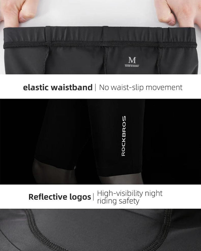ROCKBROS 3D Summer MTB Bike Shorts Men Women Breathable Sponge Shock Absorption Cycling Shorts Moisture Wicking Sport Pants 2020