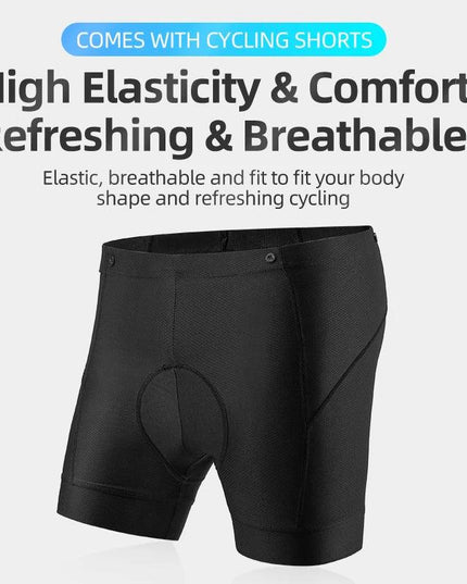 ROCKBROS Men's Cycling Clothing Sets Spring Autumn Breathable Cycling Jacket Comfortable Thin Unisex Outdoor Sport Suit EUR Size