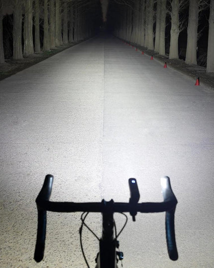 ROCKBROS 1000Lumen Bike Light Smart Vibration Sensing Bike Lamp 5Modes Bicycle Headlight LED Flashlight Lantern Bike Accessories