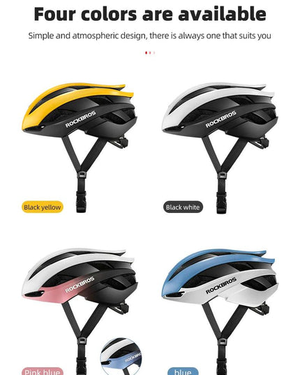 ROCKBROS Bicycle Helmet Cycling Ultralight Road Bike Helmet MTB Scooter Helmet Caps Motorcycle Helmet Casco Ciclismo