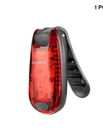 ROCKBROS Bike Tail Light Mini MTB Road Bike Light Warning Helmet Light Rear Bag light Portable Running Light Bicycle Accessories
