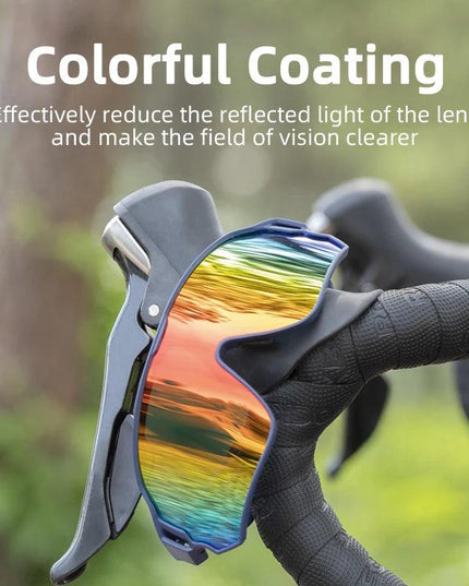 ROCKBROS Cycling Glasses MTB Road Bike Polarized Sunglasses UV400 Protection Ultra-light Unisex Bicycle Eyewear Sport Equipment