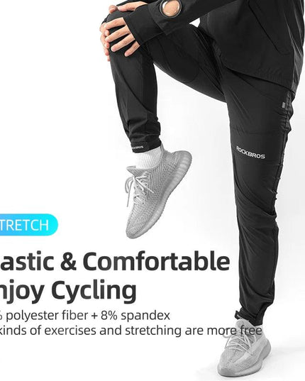 ROCKBROS Men's Cycling Clothing Sets Spring Autumn Breathable Cycling Jacket Comfortable Thin Unisex Outdoor Sport Suit EUR Size