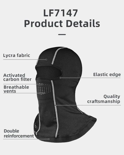 ROCKBROS Winter Cycling Mask Fleece Thermal Keep Warm Windproof Cycling Face Mask Balaclava Ski Mask Fishing Skiing Hat Headwear