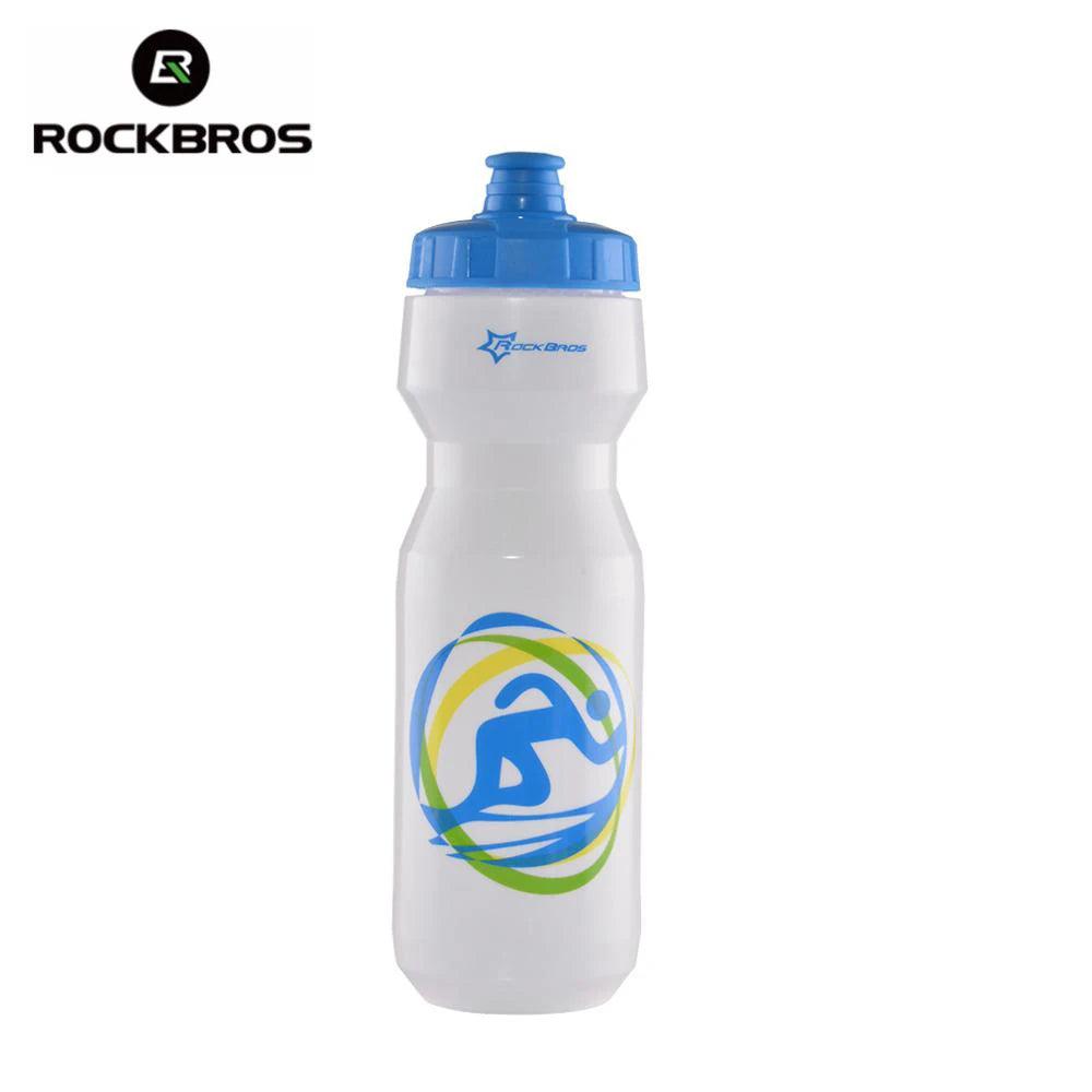 ROCKBROS Bicycle Bottle Mountain Bike Water Drink Bottle Outdoor Sports Plastic Portable Large Capacity Cycling Water Bottle