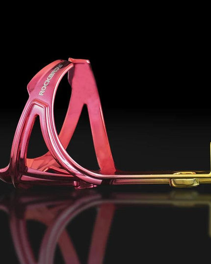 ROCKBROS MTB Bike PC Bottle Cage Toughness Integrally Molded Electroplating Ductility Bottle Holder 3 Colors Bicycle Accessories