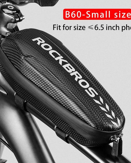 ROCKBROS Hard Shell Front Frame Scooter Hanging Bag Waterproof MTB Road Bike Folding Bag Multifunctional Electric Bicycle Bag