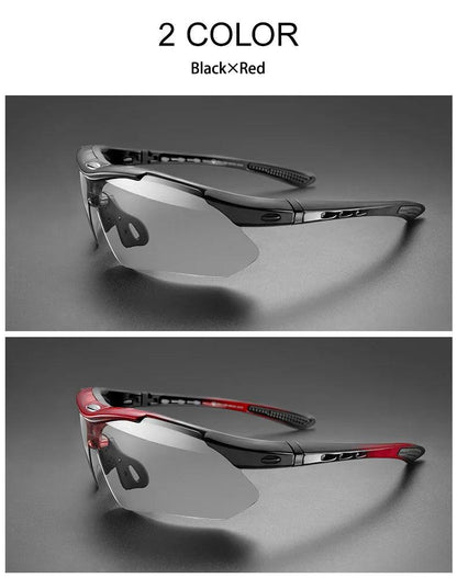 ROCKBROS Cycling Glasses Photochromic Bicycle Sports Sunglasses Men Women UV400 MTB Road Bike Goggles Ultralight Outdoor Eyewear