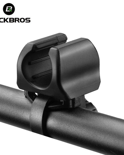 ROCKBROS Bicycle Light Holder Mount Bike Flashlight Bracket MTB Road Bike Rotating Quick Release Cycling Lamp Holder Accessories