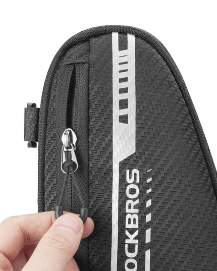 ROCKBROS 1.2LBicycle Bag Side Pockets Twill ToxturoTube Triangle Bag Ride Without Touch Lengs Reflective Bag Bike Accessories