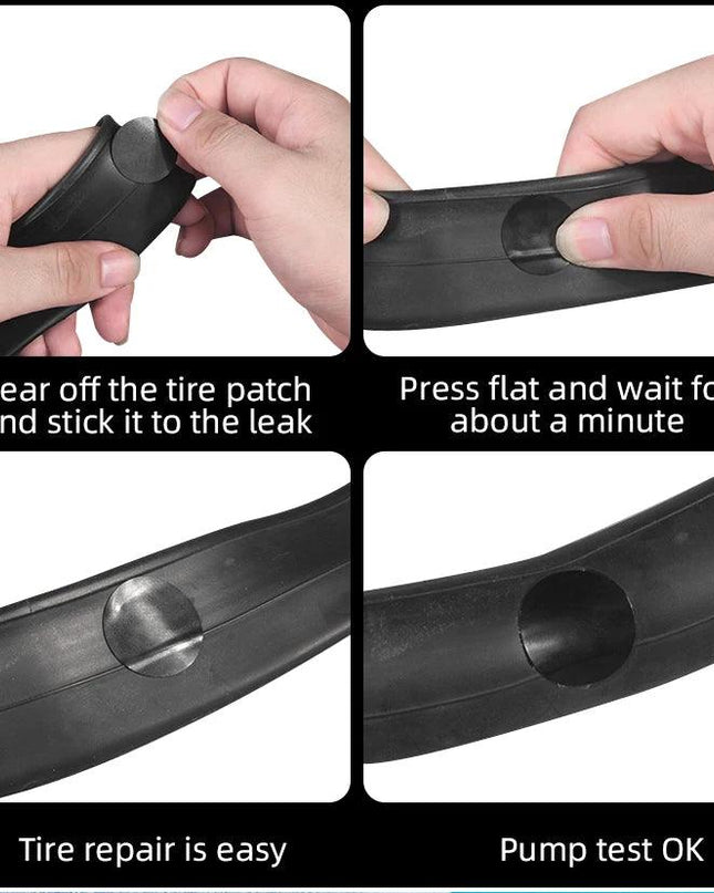 ROCKBROS No Glue Chip Bicycle Tire Repair Kit Mountain Bike Tire Repair Piece Thin Road Bike Available 1 piece Bike Accessories
