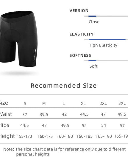 ROCKBROS 3D Summer MTB Bike Shorts Men Women Breathable Sponge Shock Absorption Cycling Shorts Moisture Wicking Sport Pants 2020
