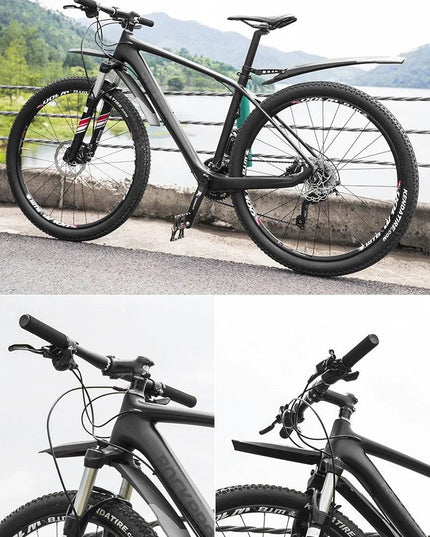 ROCKBROS Fender Mtb Rubber Tail Soft MTB Bike MTB Bike Widen Front Rear Mudguard Adjust Any Angle Fender Bike Accessories