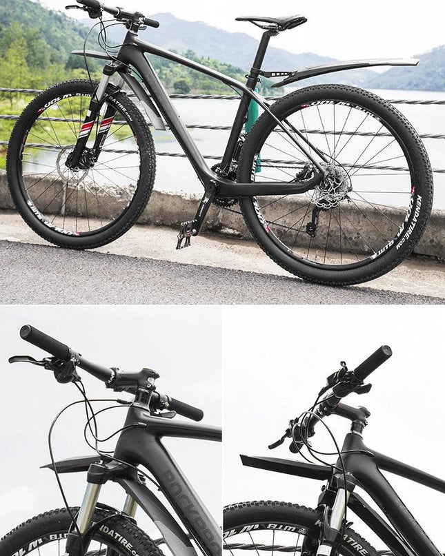 ROCKBROS Fender Mtb Rubber Tail Soft MTB Bike MTB Bike Widen Front Rear Mudguard Adjust Any Angle Fender Bike Accessories